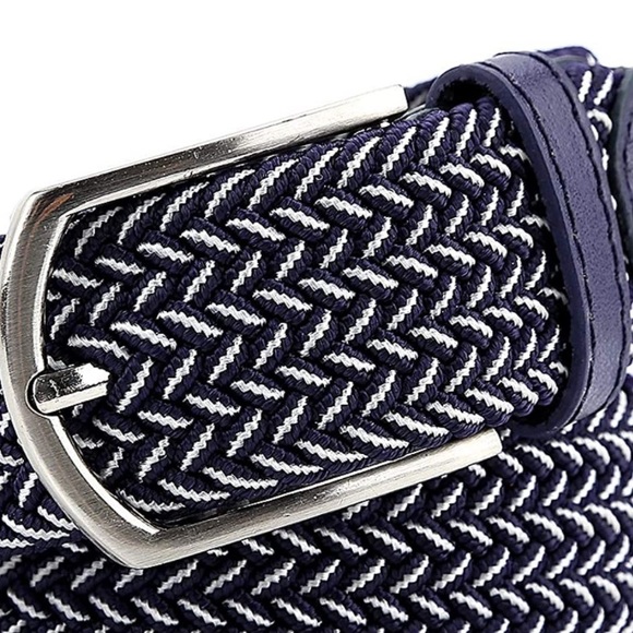 BRAND NEW MENS CANVAS WOVEN BELT NWT - Picture 2 of 5